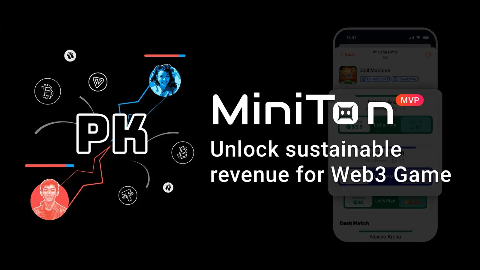 社交竞争平台 MiniTon 宣布完成种子轮融资，Waterdrip Capital 等机构参投