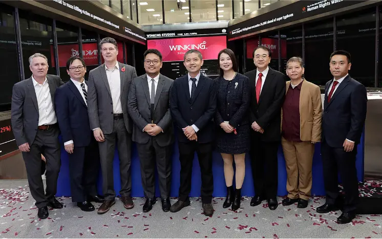 Oak Grove Ventures invests in Winking Studios, which is listed on the London Stock Exchange