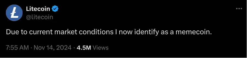 The wind of identifying as a Meme has blown into every corner of the crypto world