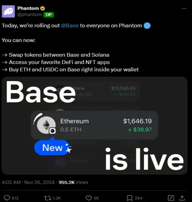淨資金流入趕超 Solana,Base 鏈會迎來爆發嗎?