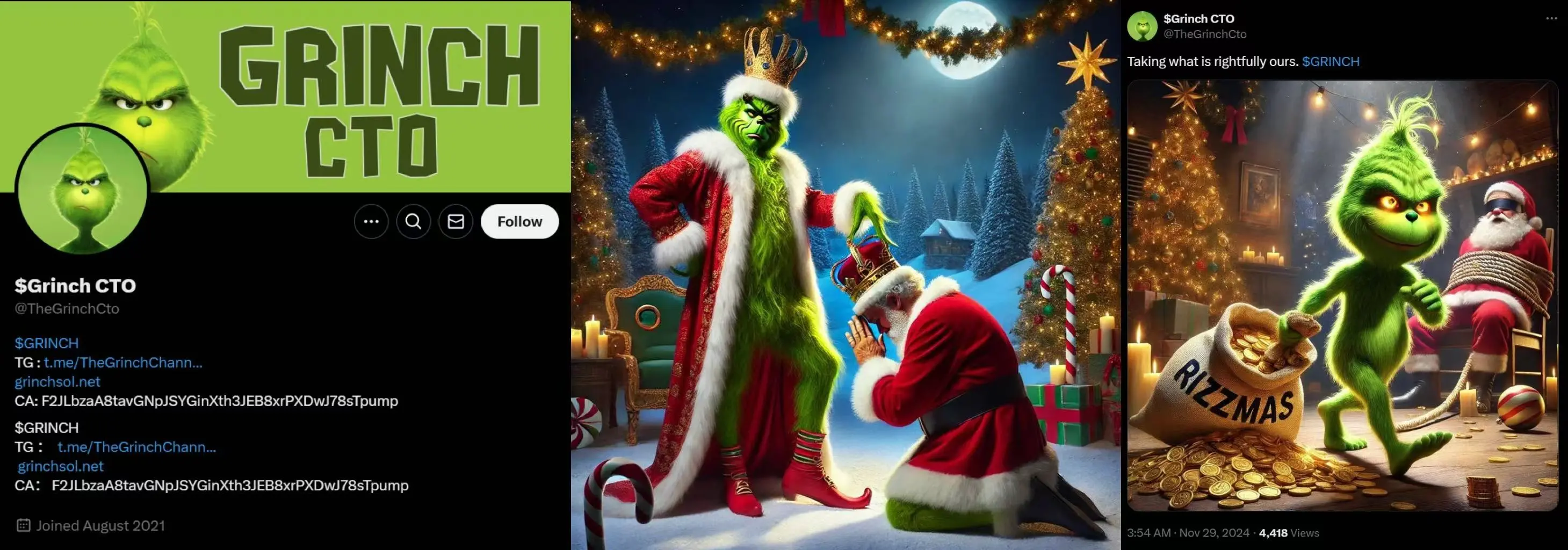 The entire Virtual system doubles, Christmas concept 