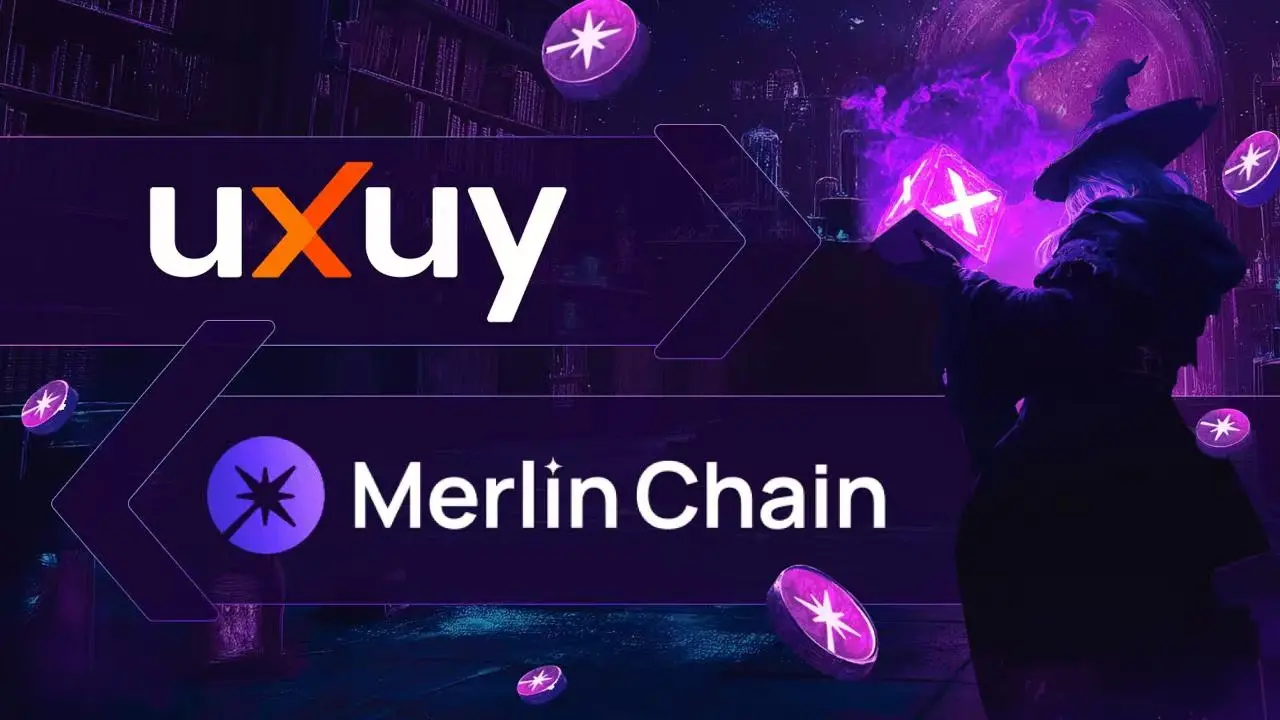 Merlin Chain 与 UXUY 达成战略合作，全面支持链上 meme 交易和社区发展