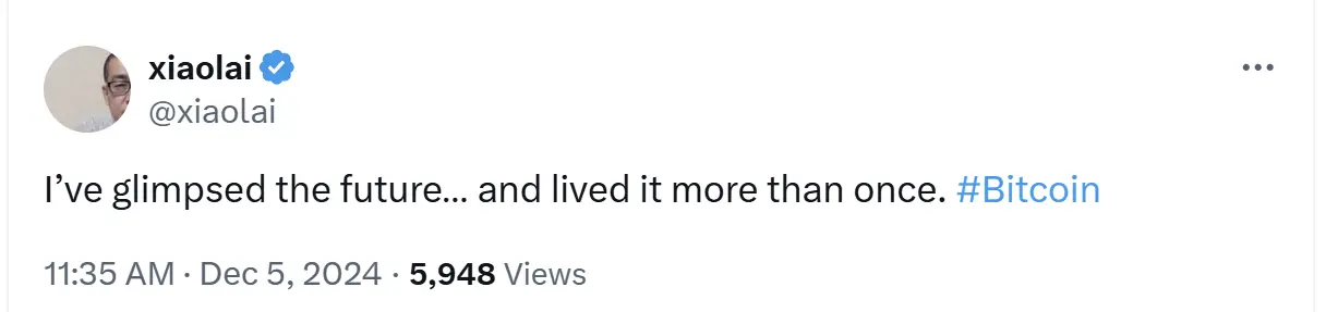 Li Xiaolai: I caught a glimpse of the future and have experienced it more than once