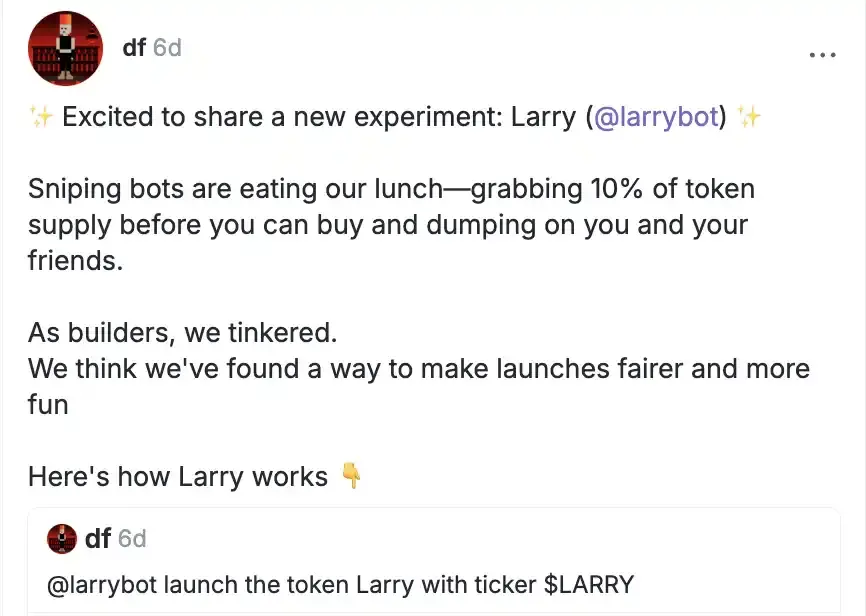 基因不错的Larry,有实力跟Clanker一战吗?
