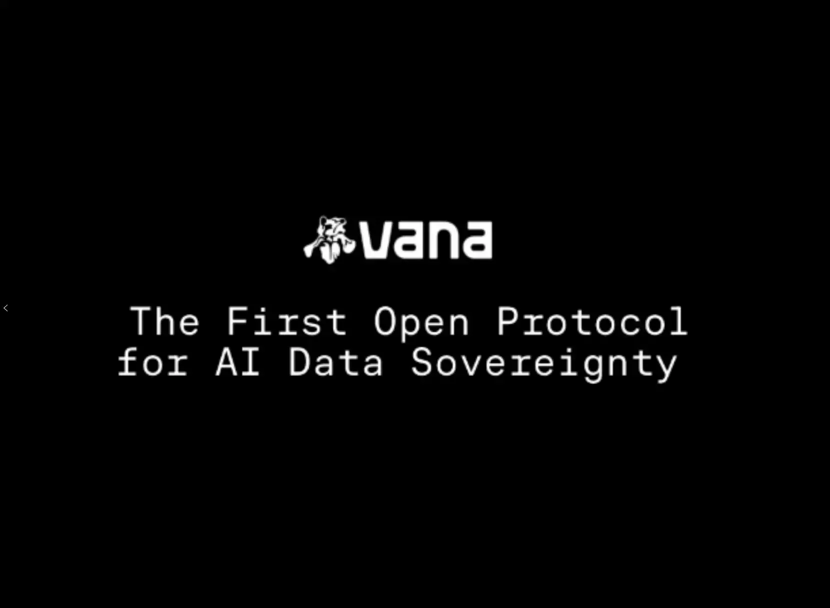 Vana 主网上线，VANA 代币推动数据成为全球 AI 经济的新兴资产类别
