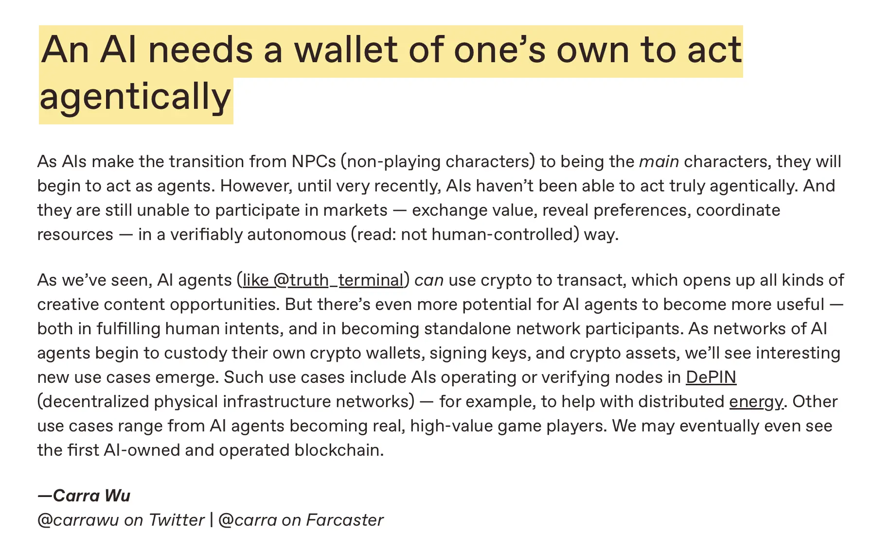 a16z crypto の「2025年暗号予測」からの延長:来年最も注目すべきトッププロジェクトは何ですか?