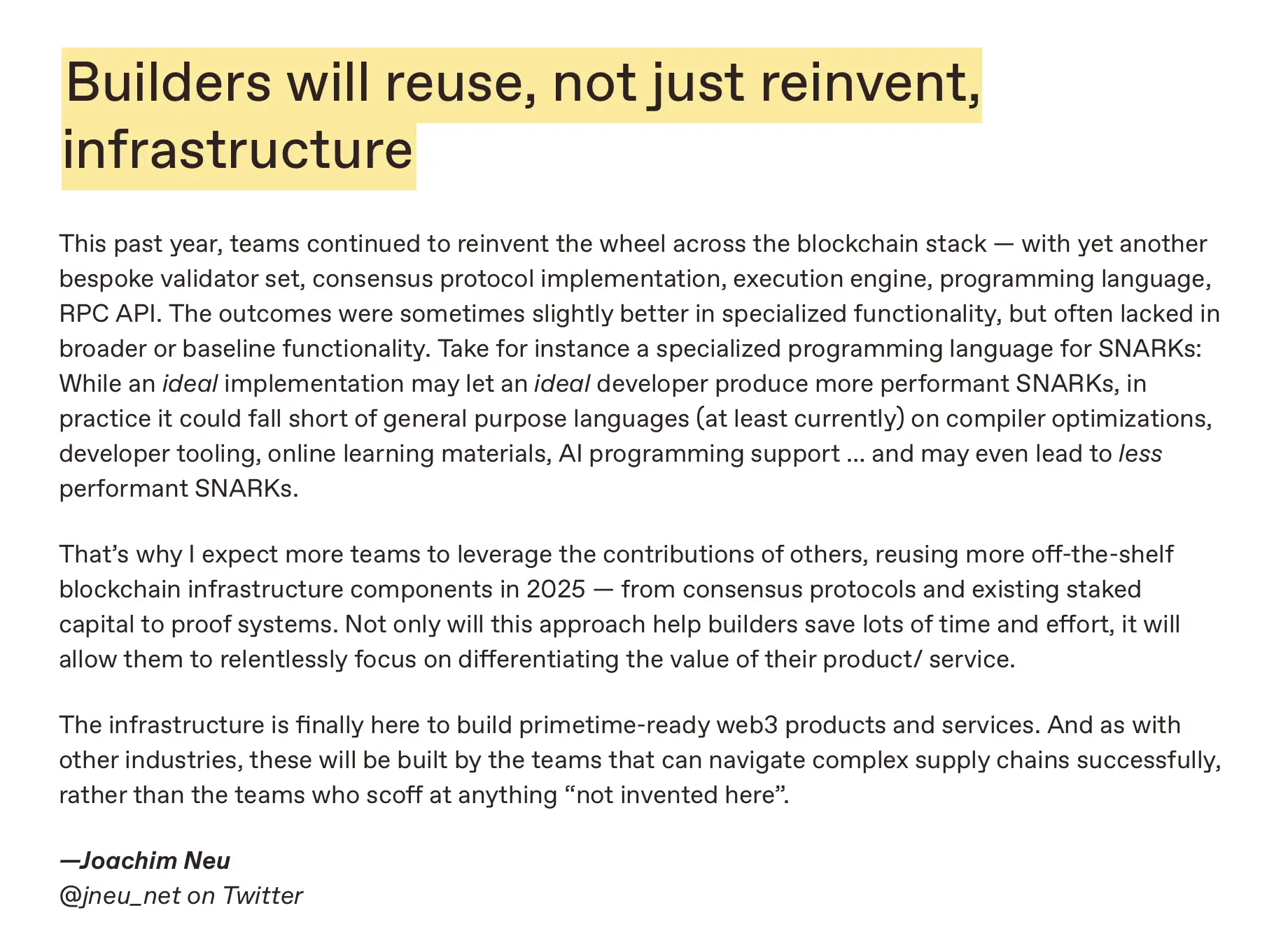 a16z crypto の「2025年暗号予測」からの延長:来年最も注目すべきトッププロジェクトは何ですか?