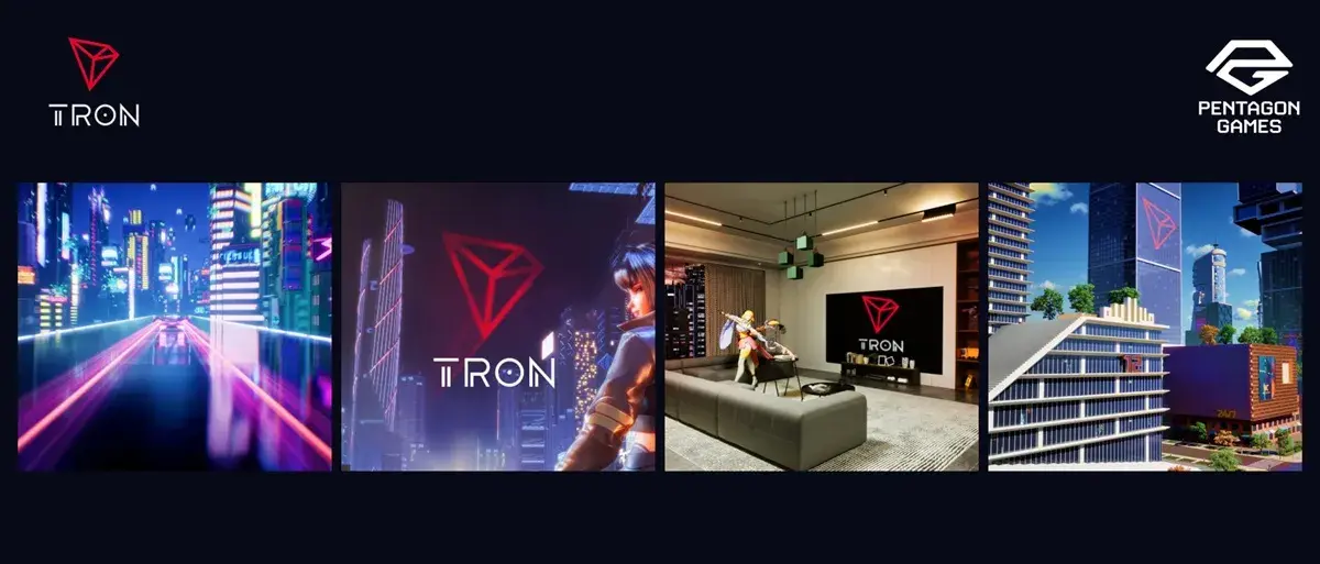 Pentagon Games は Tron Web3 ネットワーク上にデジタルワールドを展開します。