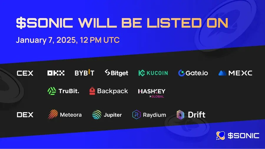 Sonic SVM：SONICトークンは明日20時に発行されます。