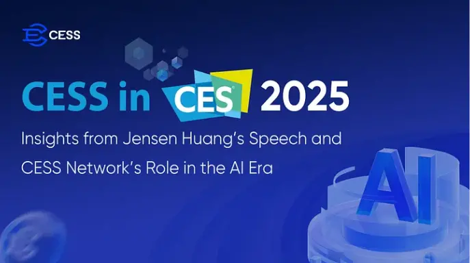 CESS 亮相 CES 2025：为 AI 提供去中心化数据基础设施