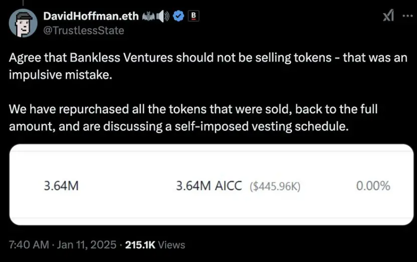 Bankless has started to cash out wildly. What stage has the current market entered?