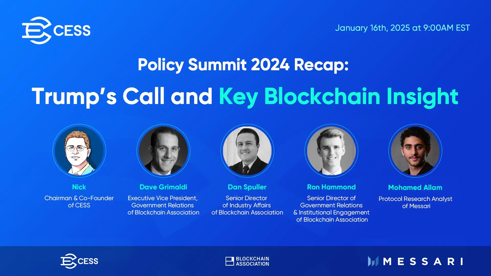 CESS는 곧 "Policy Summit 2024 Recap" 온라인 행사를 개최합니다