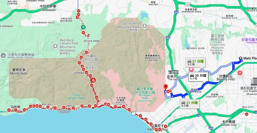 Los Angeles fire line, the anxious cryptocurrency tycoons and the mansions in peril
