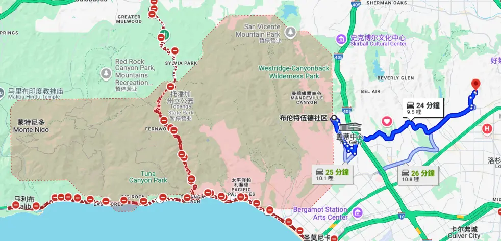 Los Angeles fire line, the anxious cryptocurrency tycoons and the mansions in peril