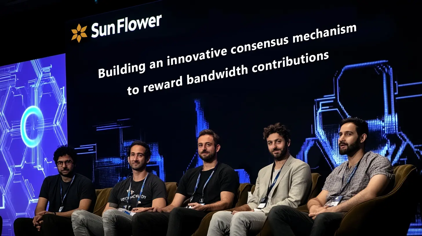 Sunflower：分佈式帶寬生態系統的先驅 PoB 技術榮獲550萬美金融資