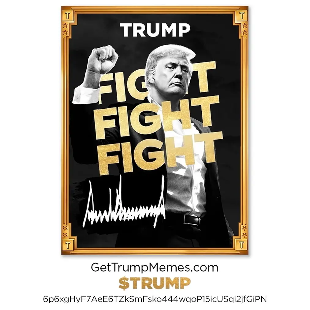 トランプが個人MemeコインTRUMPの発表を行い、アカウントがハッキングされる可能性を排除していない。