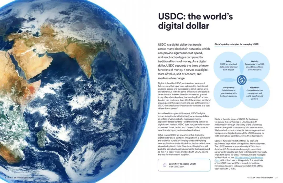 价值互联网上的美元:2025 USDC 市场经济报告
