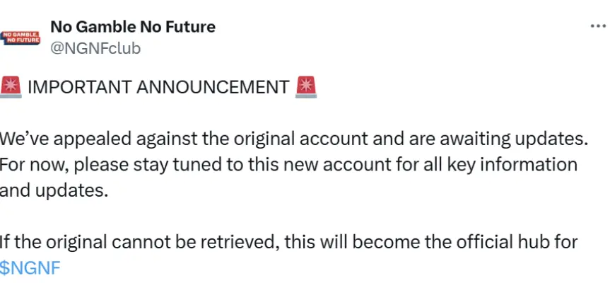 $NGNF: From a Song to a MEME Community
