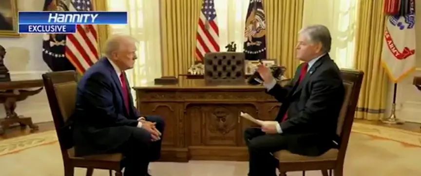 特朗普今晨做客福克斯新聞專訪