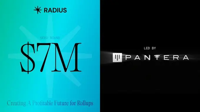 The shared sorter solution Radius has completed a $7 million seed round financing, led by Pantera Capital