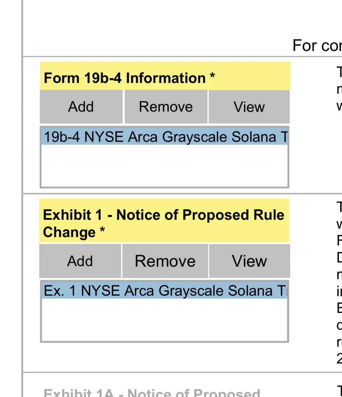 灰度向 SEC 提交 Solana 现货 ETF 的 19b-4 申请文件