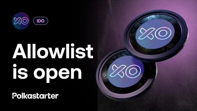 Polkastarter：XO IDO 화이트리스트 신청이 현재 열렸습니다