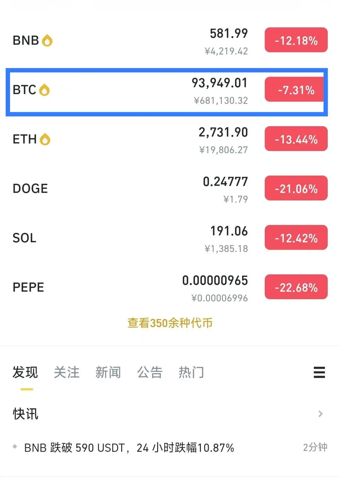 What to do if the involved cryptocurrency appreciates or depreciates during the seizure period?