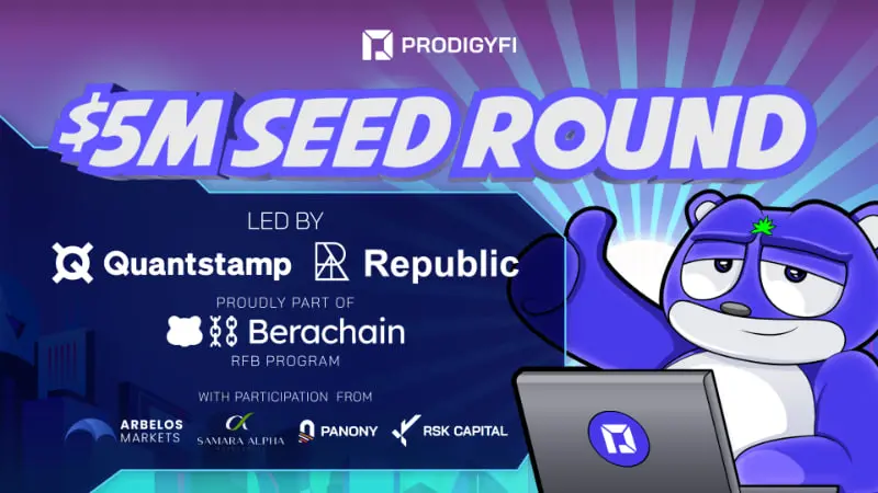 체인 상 이중 투자 거래 플랫폼 Prodigy.Fi가 500만 달러의 시드 라운드 자금을 조달했으며, Quantstamp와 Republic이 주도했다