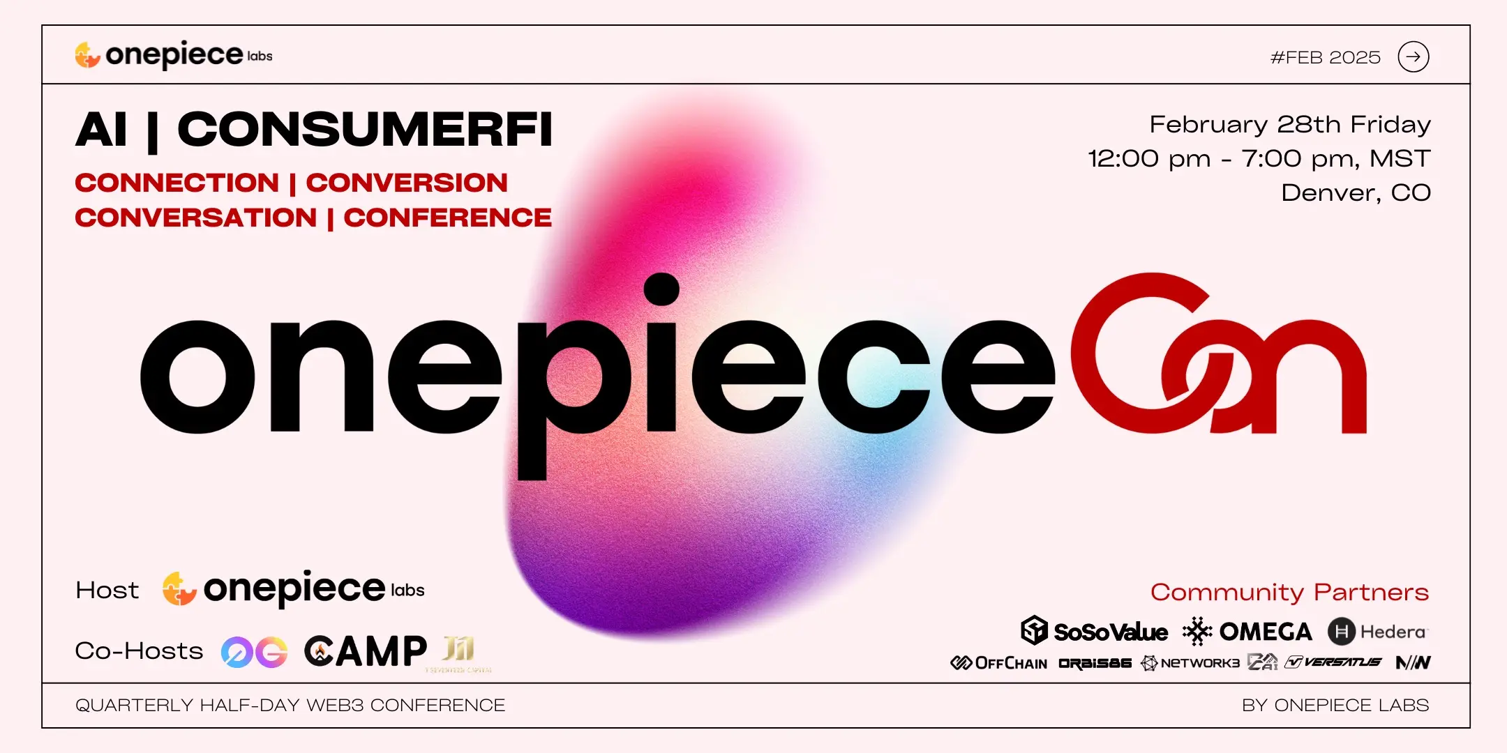 OnePieceCon @ ETHDenver 2025：AIとConsumerFiが推進するWeb3の新時代