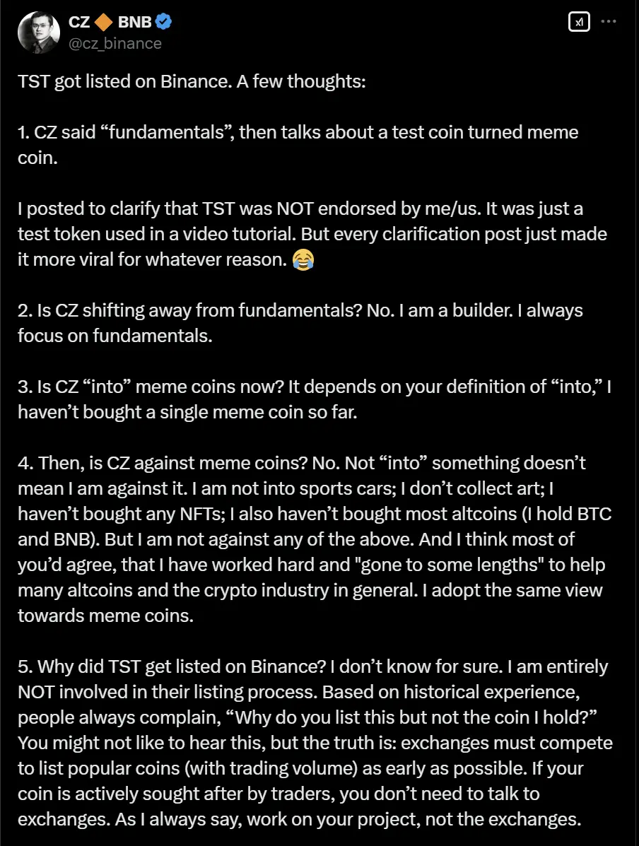 TST Event Full Review: From Community Carnival to Binance Controversy, A Microcosm of the Crypto Market