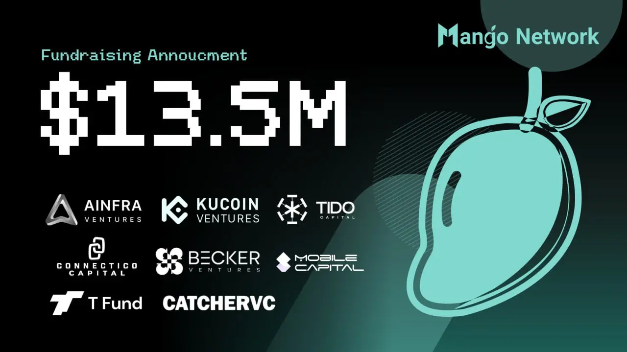 Multi-VM full-chain infrastructure network Mango Network announces the completion of $13.5 million financing