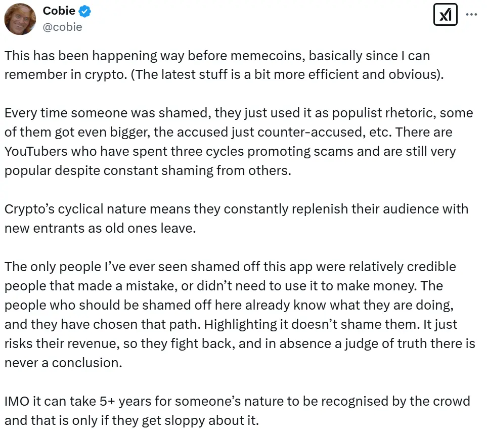 LIBRA farce aftermath: How do Solana founder Toly and influencer Cobie evaluate it?