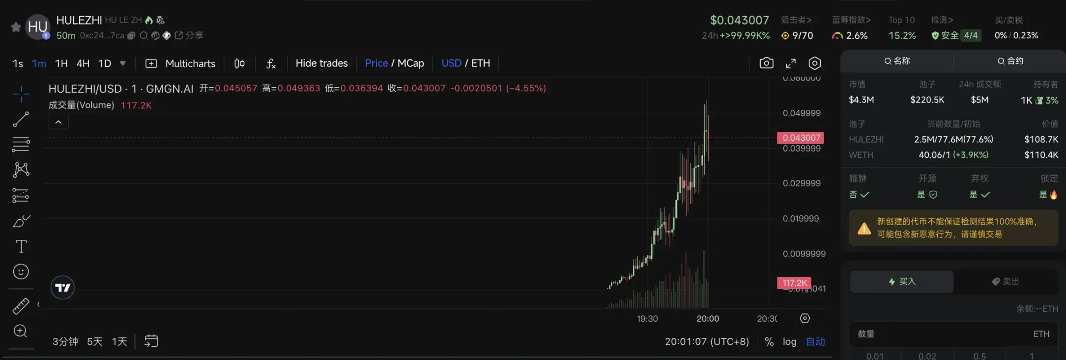 “I am just a slave of the brain-machine,” hulezhi destroys 5.5 million USD worth of Ethereum just to expose “technological atrocities”