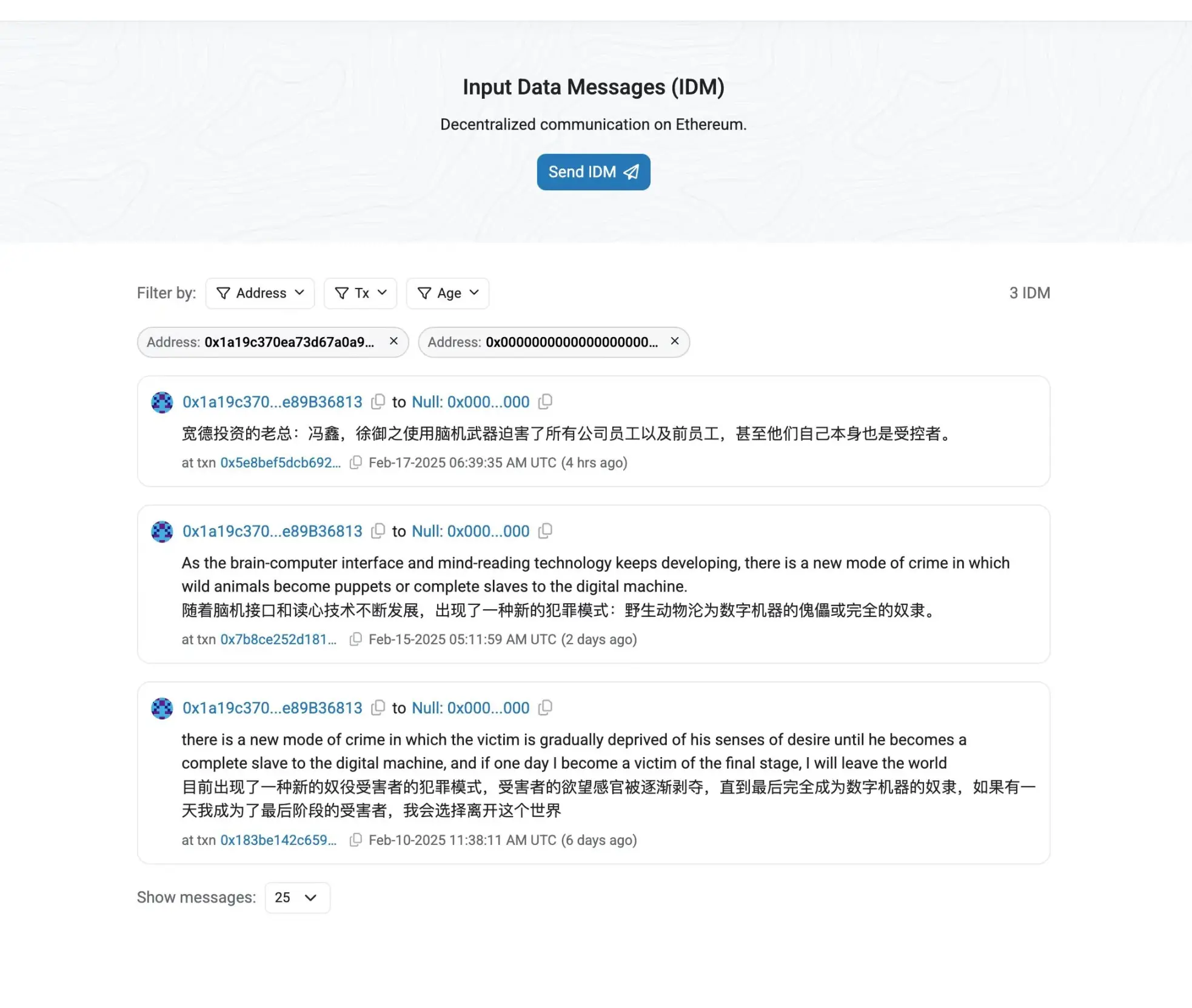 “I am just a slave of the brain-machine,” hulezhi destroys 5.5 million USD worth of Ethereum just to expose “technological atrocities”