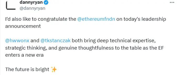 After the power transition, where will the Ethereum Foundation go?