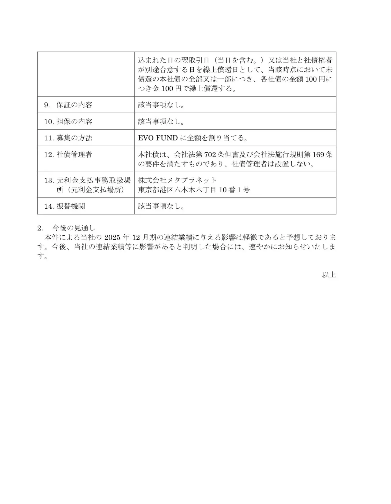 Metaplanet will issue $13.506 million in interest-free bonds to increase its Bitcoin holdings