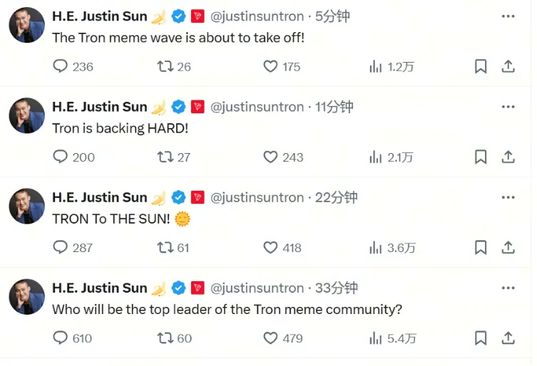 The crypto market land grab battle reignites: Sun Yuchen leads with Tron and Huobi