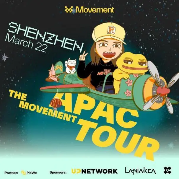 Movement Labs 2025 APAC Tour: Shenzhen・Chengdu・Shanghai・Hangzhou Let's Move Together