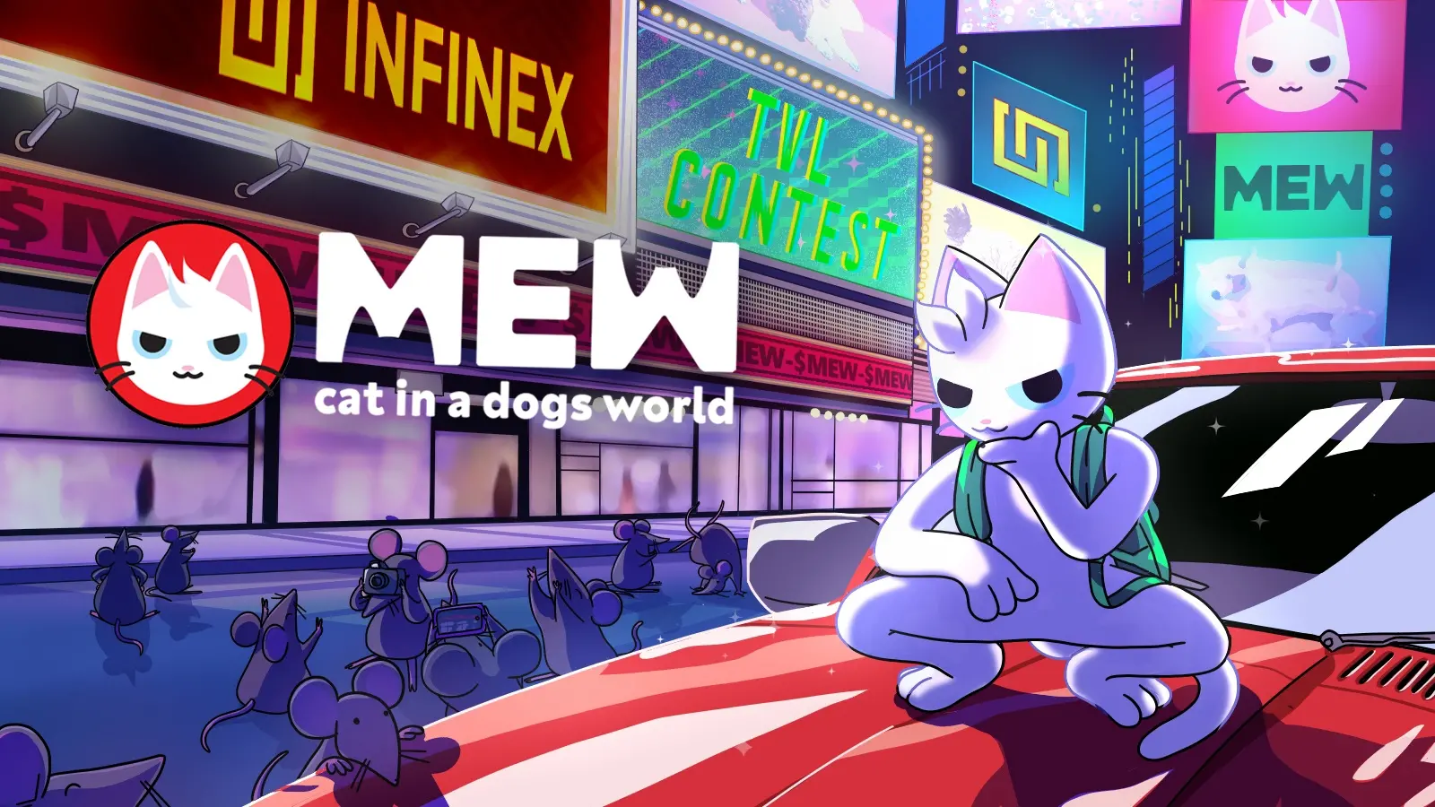 データ：MEWはUpbit市場で24時間以内に取引量が1.69億ドルに達し、2位に上昇しました。