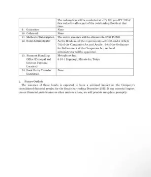 Metaplanetは、ビットコインを購入するために20億円の無利息普通債券を発行する予定です。