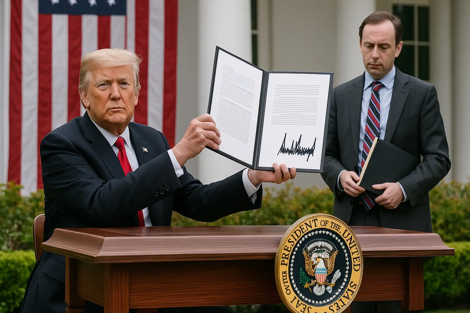 特朗普新的关税举措引发全球金融市场震动  加密货币大幅下跌