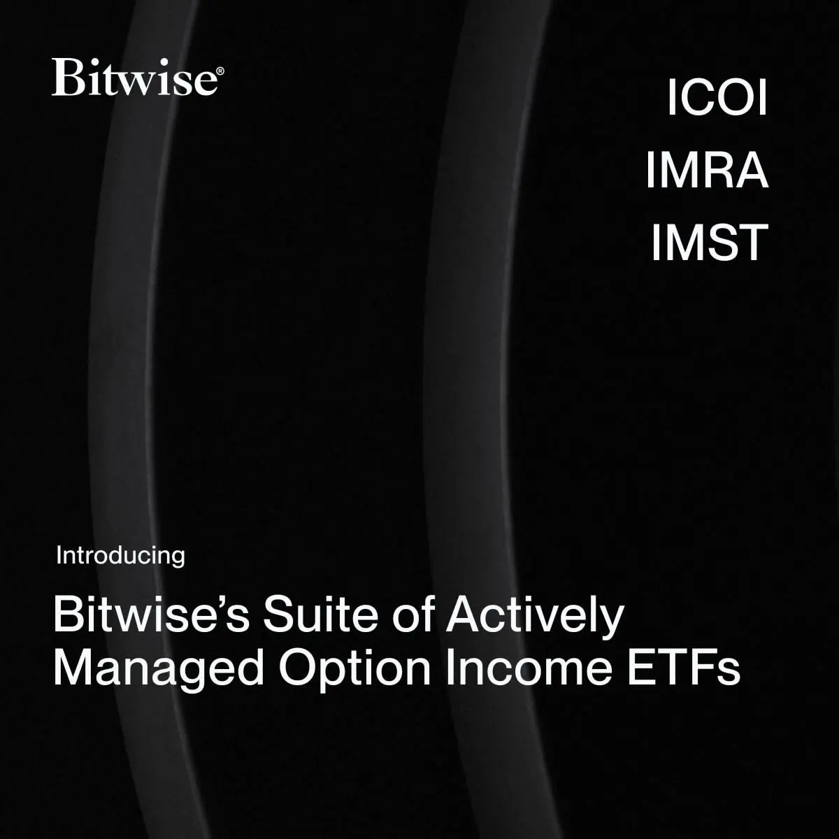 Bitwise는 Strategy, Coinbase 및 MARA를 추적하는 옵션 수익 전략 ETF를 출시했습니다