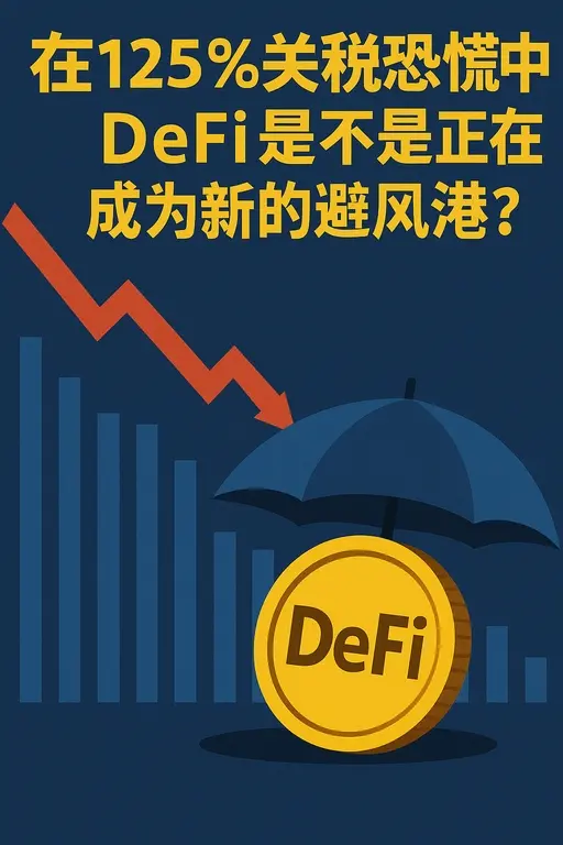 在125%关税恐慌中，DeFi 是不是正在成为新的避风港？