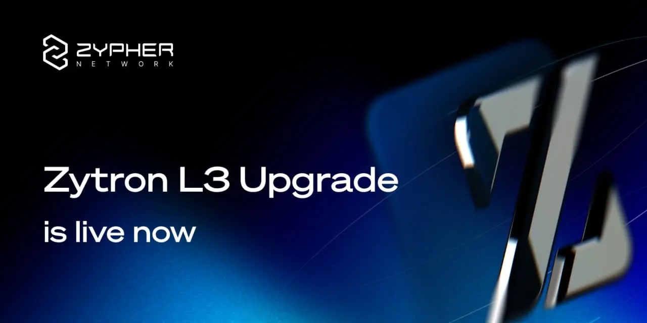 Zytron L3 升级完成：启用 zkPrompt、zkInference 和 DePin Mining，构建真正可信的 AI 系统