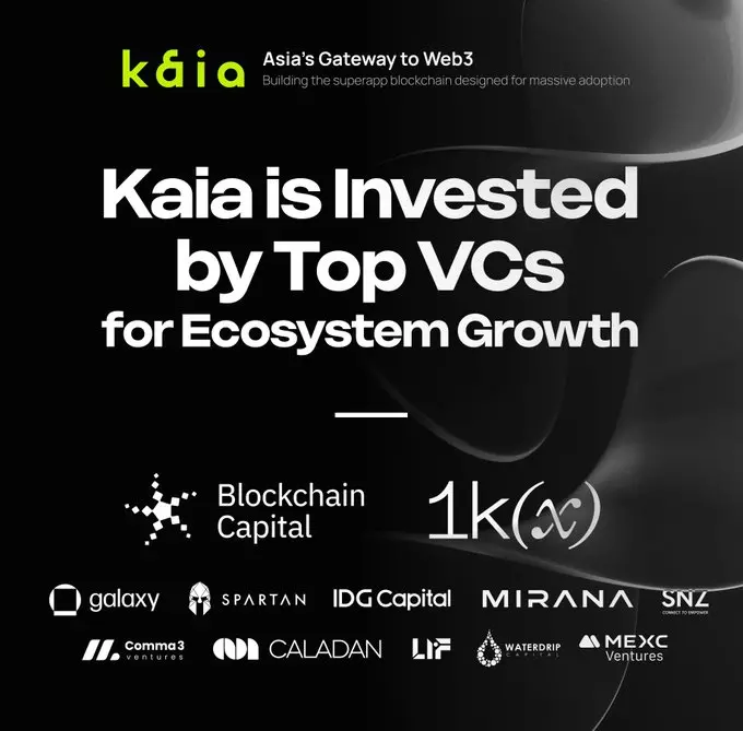 Kaiaは、ベンチャーキャピタル機関からの投資を受けたことを発表し、Blockchain Capitalと1kxが主導した。