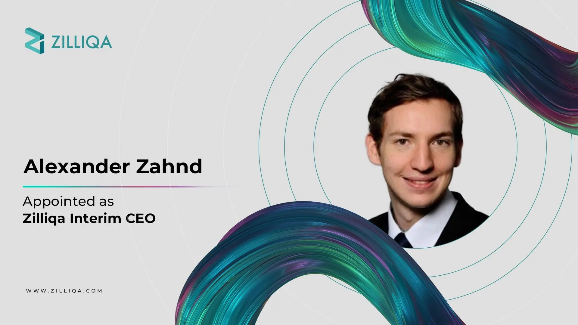 Zilliqa 任命 Alexander Zahnd 為臨時 CEO