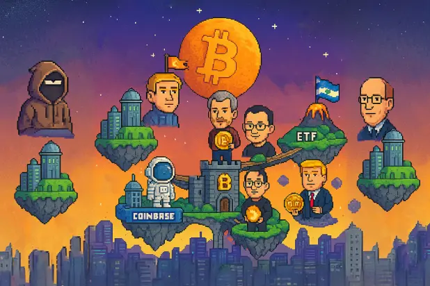 From Two Pizzas to Major Asset Classes: A Review of 27 Key Players in Bitcoin's Rise Over 16 Years