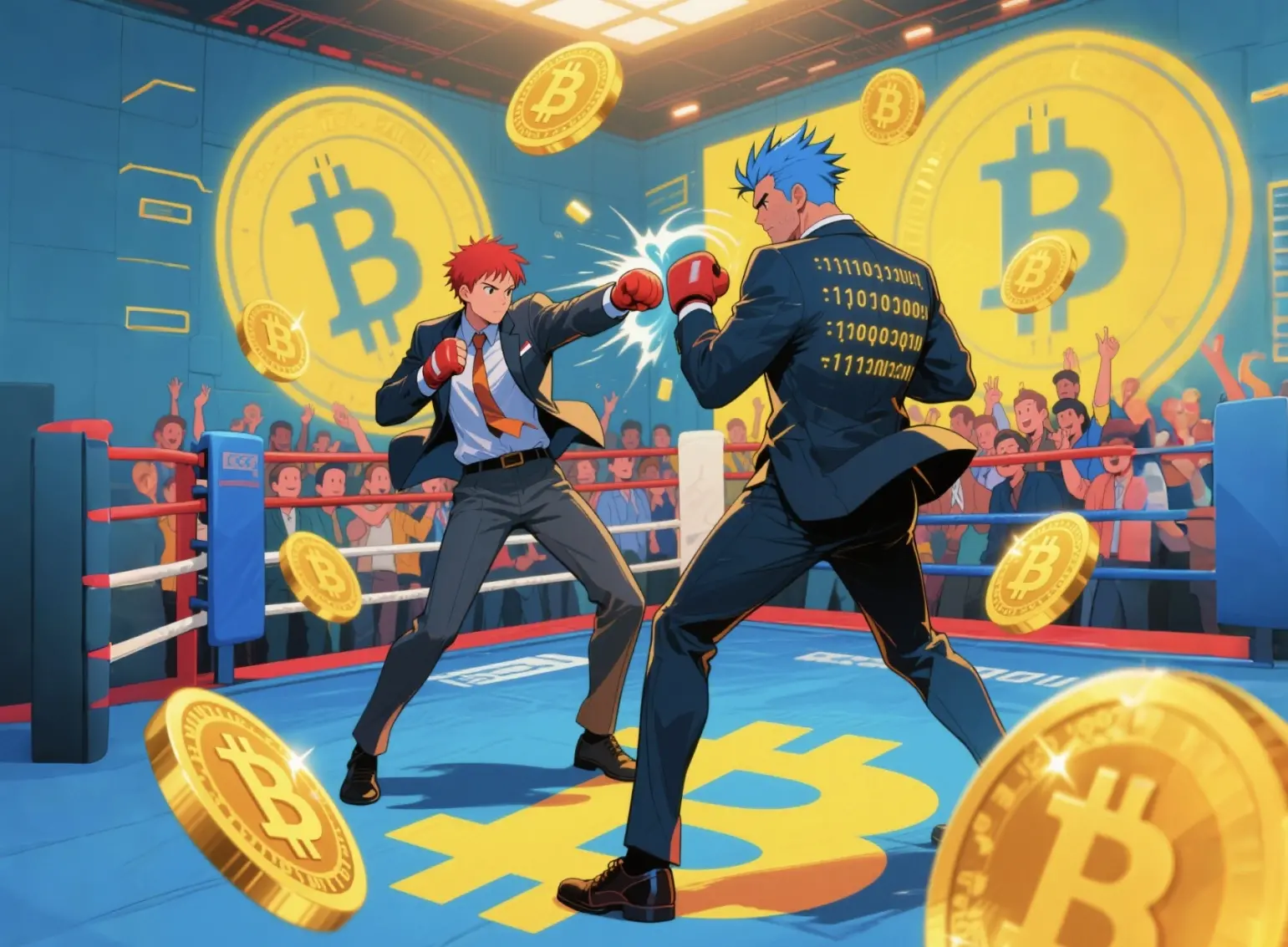 Giant whales fighting, billions of dollars at stake, a comprehensive overview of the thrilling high-leverage long and short showdown