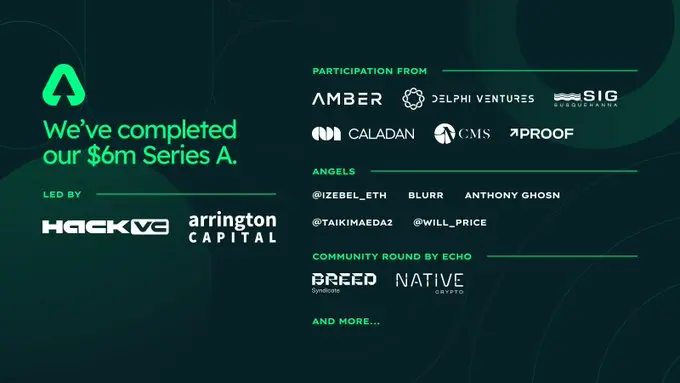 Stablecoin project Hyperdrive completes $6 million Series A funding, led by Hack VC and Arrington Capital