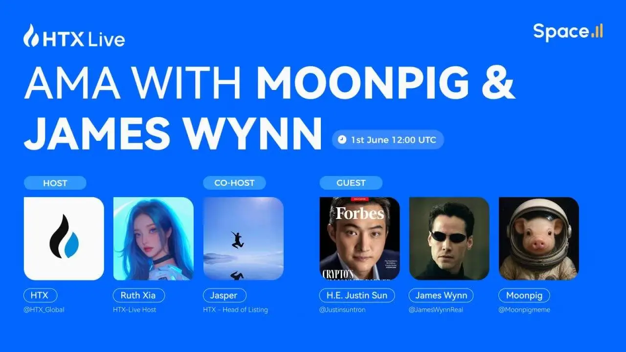 孫宇晨は、ライブ対話で契約の巨人ジェームス・ウィンとMemeプロジェクトMoonpigを結び、Meme分野の未来と2025年の暗号市場の展望を明らかにします。